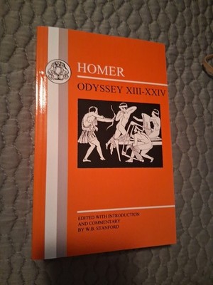 Homer Odyssey XIII-XXIV By W.B. Stanford 
