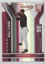 2004 Donruss Elite Extra Edition Aspirations Die-Cut 55/75 Chris Nelson #289 0af