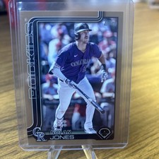 2025 Topps Series 2 Nolan Jones GOLD /2025 Colorda Rockies!