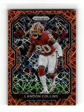 Landon Collins 2020 Panini Prizm #184 Redskins Commanders Prizm Lazer