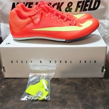 Nike Zoom Rival Sprint Track and Field Shoe:CRIMSON: NEW IN BOX:MEN 8.5 WOMEN 10