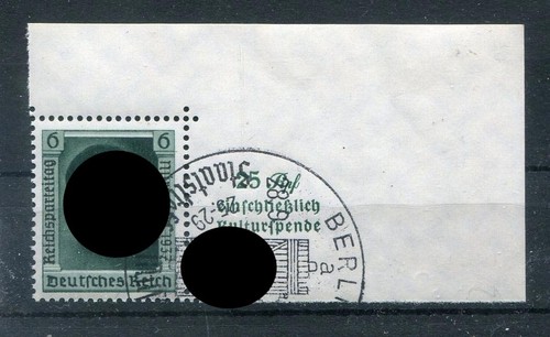 DR-3.Reich 650 Block Stamp Con Campo Stamped Genuine