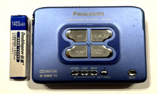 Panasonic RQ-SX41 stereo  cassette player Made in Japan S-XBS Reverse WORKING