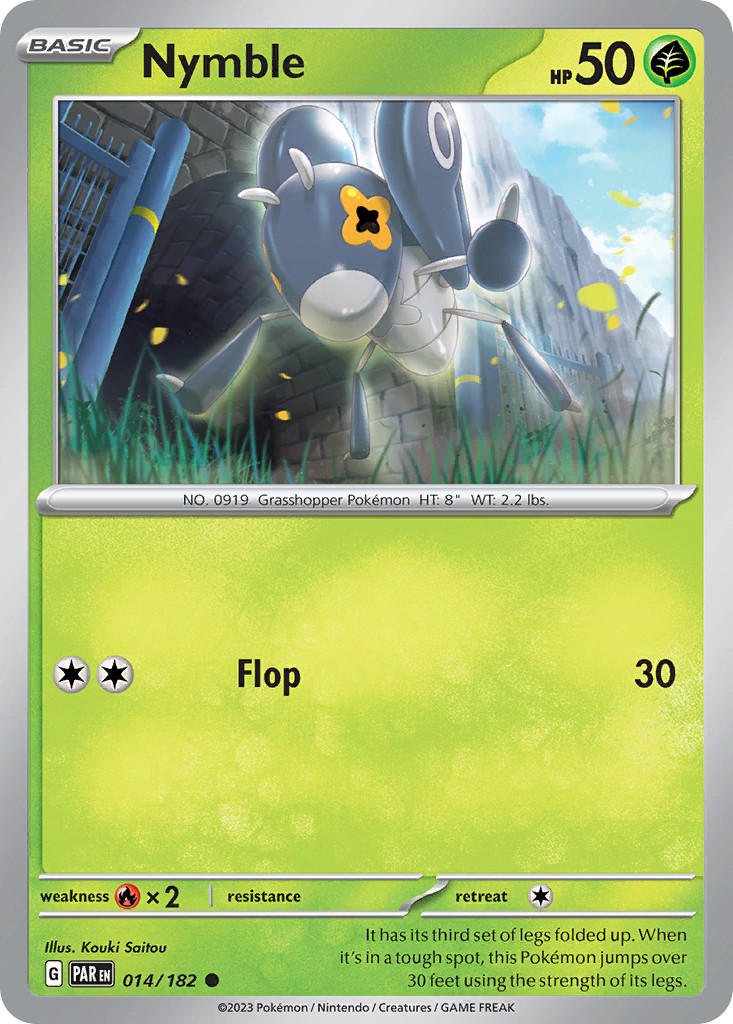 Nymble 014/182 Common Paradox Rift | READ DESCRIPTION