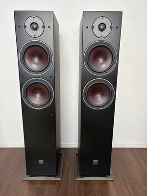 DALI OBERON7 Tallboy Speakers - Dark Wood