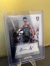 Allisha Gray- 2024 Panini Silver Prizm WNBA Throwback Signatures/Blue Ink Dream 
