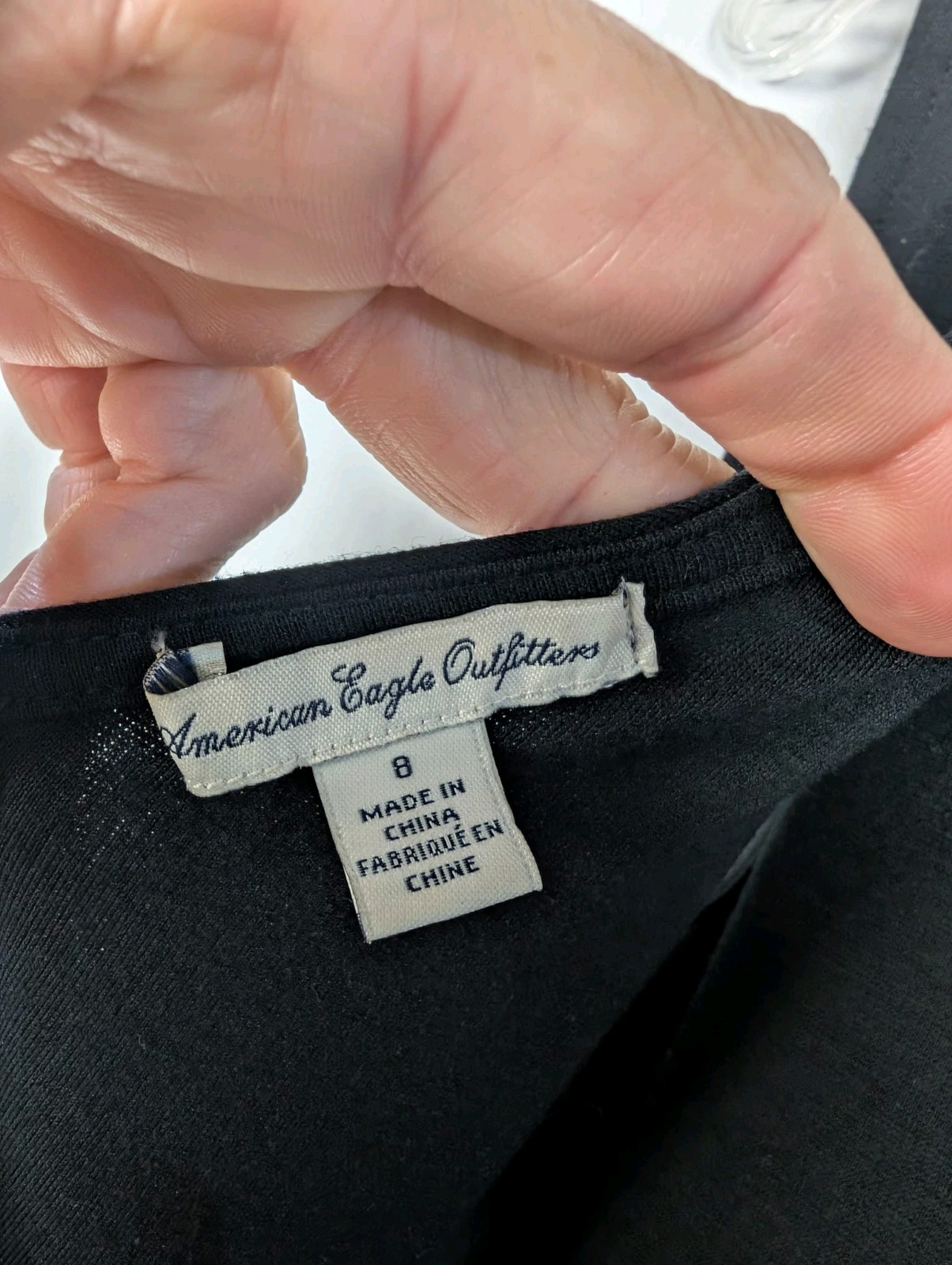 American Eagle Outfitters Solid Black Women's Sle… - image 6