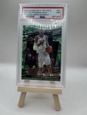 2024 Panini National Vip Victor Wembanyama Green Cracked Ice /99 Spurs Vip Rc-01