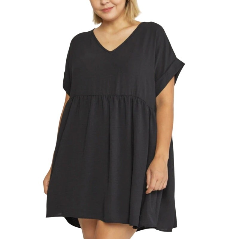 Entro Clothing L Solid Rolled Sleeve Basic Babydo… - image 11