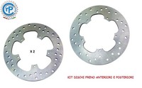 Satz Bremsscheiben Vorne UND Hinten Piaggio X9 500 2003 2006