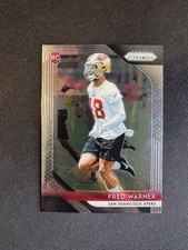 2018 Prizm Fred Warner Rookie Card RC #257 San Francisco 49ers *READ*. rookie card picture