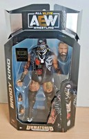 Share AEW BRODY KING RARE CHASE FIGURE /3000 UNMATCHED SERIES 8 figure NIB 🖤WWE