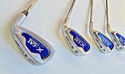Cougar アイアンセット 6本 6 7 8 9 P S Cougar X-Cat Tour II Iron Set (5,6,7,9) Men's Golf Clubs w/Power