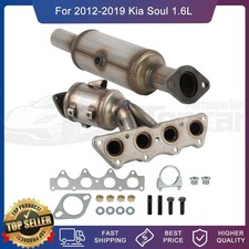 Manifold Front Rear Catalytic Converter For Kia Soul 1.6l 2012-2019 Direct-fit