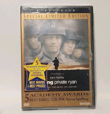 Saving Private Ryan (DVD, 1998) Tom Hanks Paramount USA LTD Ed 6569