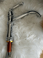 Moen faucet with spray nozzle chrome used