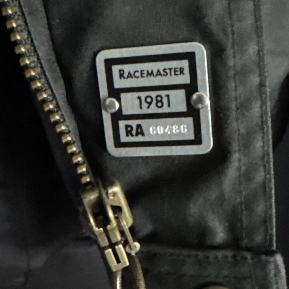 Куртка Belstaff размер США 42 Racemaster вощеная хлопок черная розничная цена 645 долл. США - Изображение 4 из 4