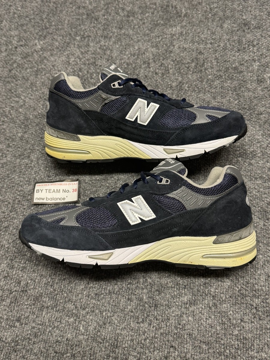 Navy New Balance 991 Black With Tan New Balance 991 V2 'Made In