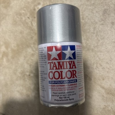 Tamiya Color PS-41 Bright Silver For Polycarbonate, 100 mL Can