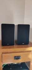 Acoustic Energy AE300 Series Bookshelf Speakers In Black Excellent Condition.