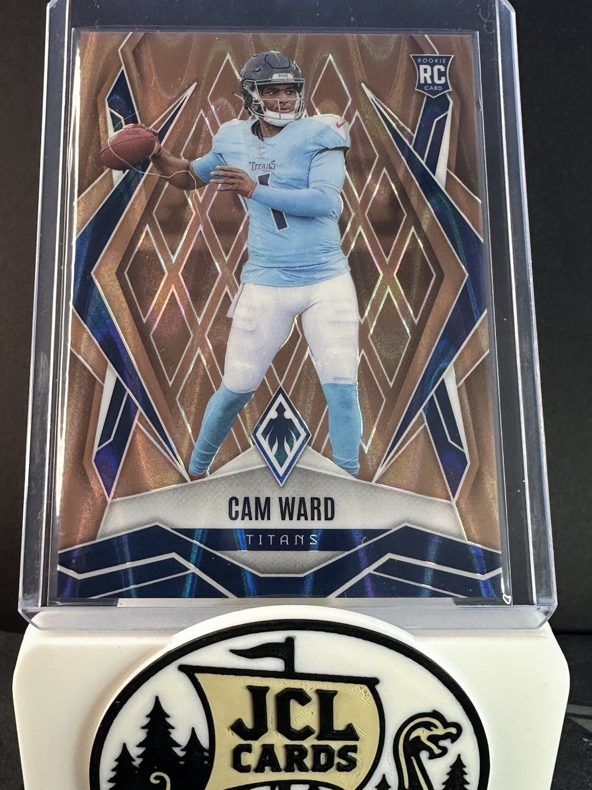 2025 Panini Phoenix - Cam Ward #194 Bronze Seismic /15