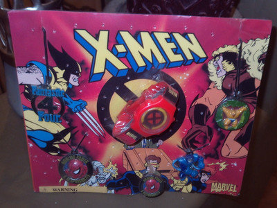 VINTAGE FANTASTIC FOUR VENDING MACHINE CARD X-MEN RARE MARVEL SUPER HERO M 1999