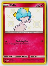 Pokemon Hidden Fates: Shiny Vault #SV34/SV94 Ralts Shiny Holo Rare, Holo