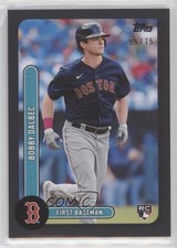 2021 Topps Brooklyn Collection Black 55/75 Bobby Dalbec #38 0f5t