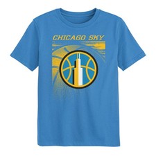 Preschool  Sky Blue Chicago Sky Big Ball T-Shirt