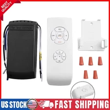 Universal Ceiling Fan Lamp Light Remote Control Receiver Kit Timing Wireless 15M