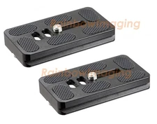 2 x 70mm Quick Release Plate Arca-Swiss Type for Canon Nikon Sony Fujifilm DSLR