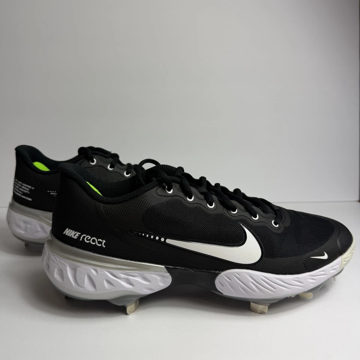 Nike Alpha Huarache Elite 3 Low White Black for Sale