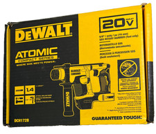 DEWALT DCH172B Atomic Compact 20V SDS Rotary Hammer 5/8" Bit Battery not include