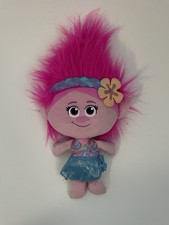 Dreamworks Trolls Band Together Queen Poppy Plush Doll Stuffed Animal 14" Tall