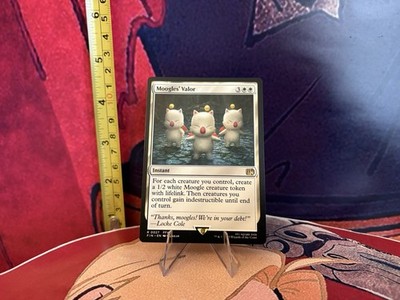 Magic The Gathering Moogles  Valor TCG MTG Sammelkarte Sammelkarte