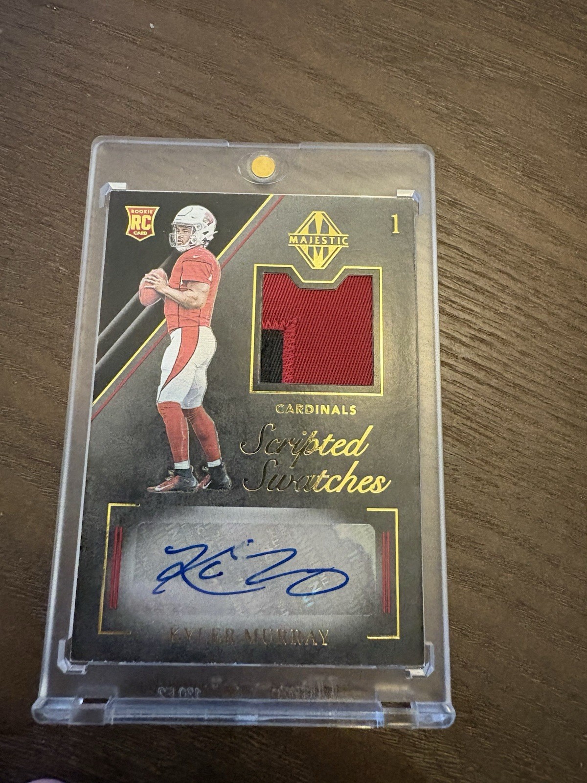 Kyler Murray Panini Majestic #101 Rookie Signatures