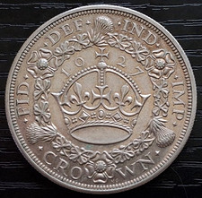 SCARCE 1927 GEORGE V PROOF WREATH CROWN, SILVER COIN, ONLY 15,030 MINTED, UNC