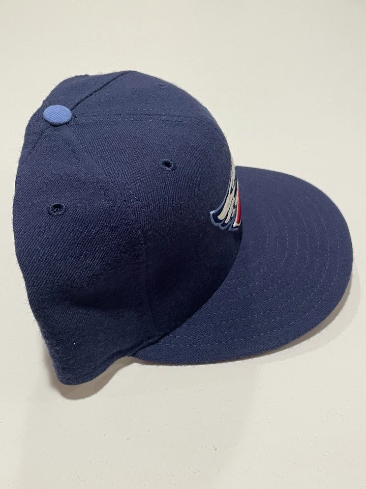 Vintage New Era Anaheim Angels Fitted Cap Hat 7 1/8 5950 Diamond Collection - Image 3 of 4