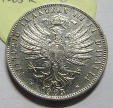 Italia Vittorio Emanuele III 25 Centesimi 1903R Alta Qualità Come da Foto