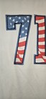 Disney Parks 2025 Americana American Flag Mickey 71 Baseball Jersey Large  — photo 3