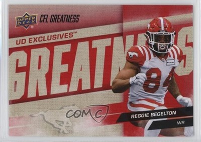 2024 Upper Deck CFL CFL Greatness Exclusives 15/100 Reggie Begelton #93 o1h