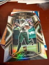 Silver Prizm La’Mical Perine Rookie Card RC 2020 Select Premier Level 