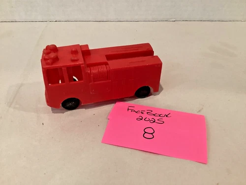 Vintage Marx International Airport  playset American Airlines crash truck