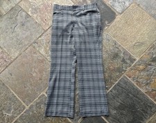 Vtg 60s 70s Levi's Panatela Plaid Disco Bootcut Flare Pants Talon Zip Mens 34x30