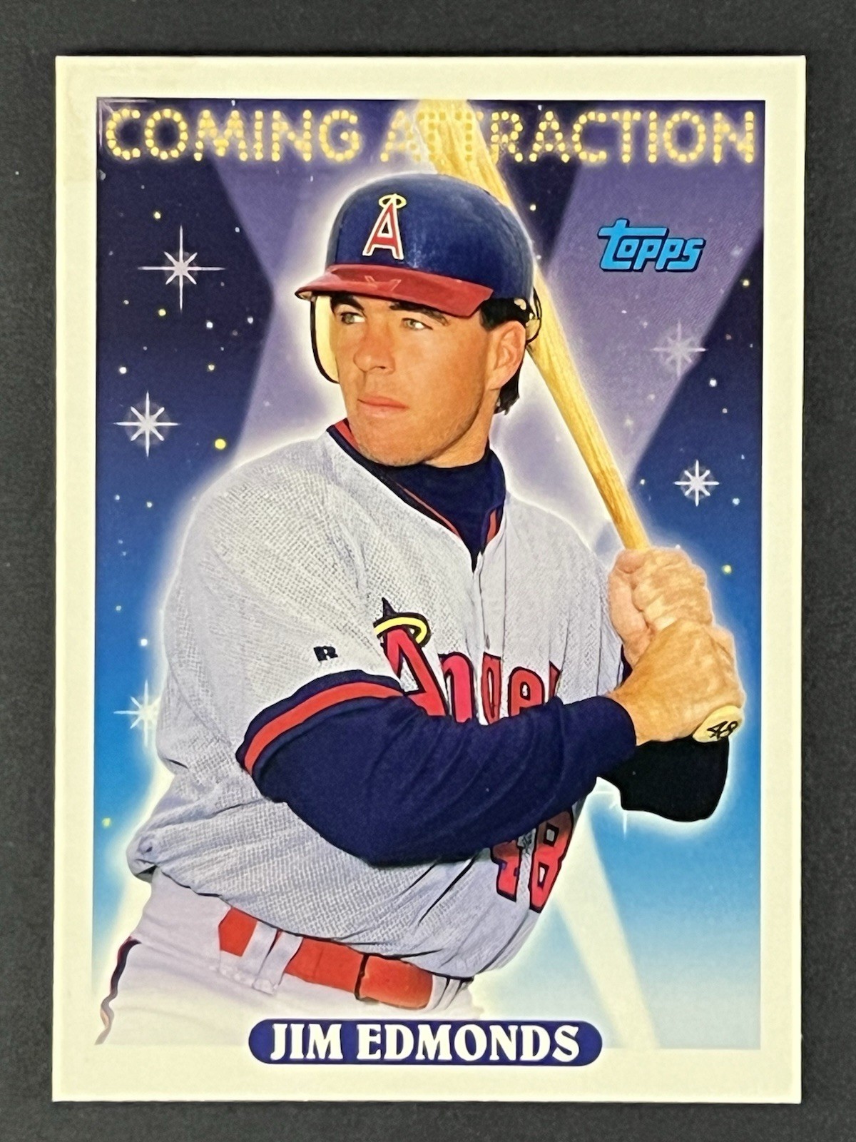 Jim Edmonds Rookie 1993 Topps #799 California Angels RC