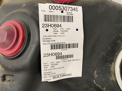 TA−02 05-17 TOYOTA TACOMA FUEL GAS TANK 21 GALLON 77111-04040 | eBay