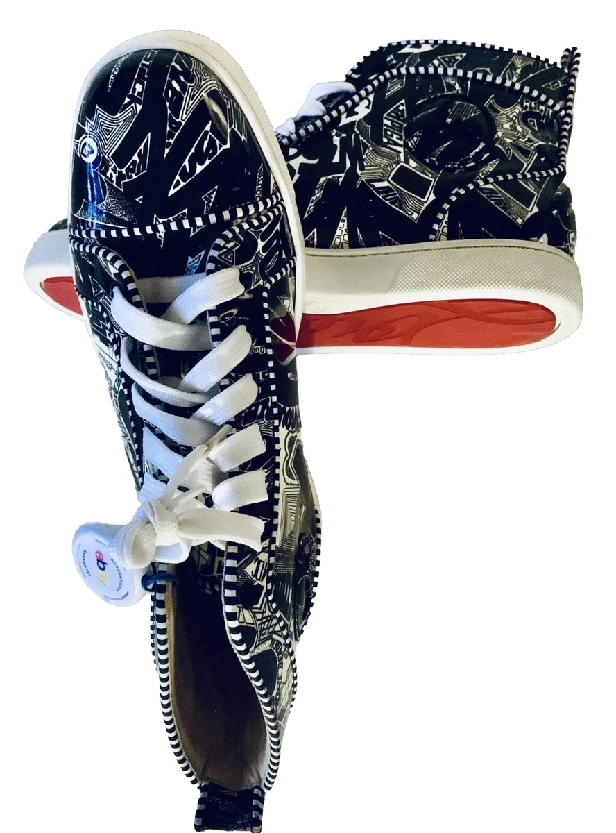 Christian louboutin graffiti best sale sneakers