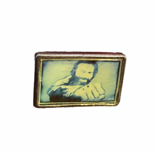 Vintage Bud Spencer Italian Film Star Metal Pin Badge  vtd - Picture 1 of 2