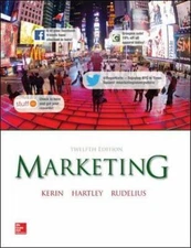 Marketing by Kerin, Roger A.; Hartley, Steven W.; Rudelius, William