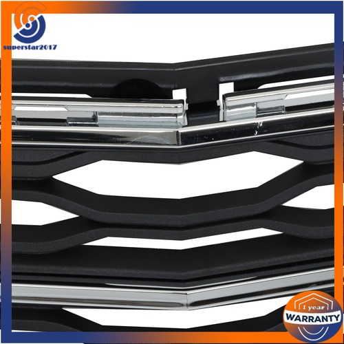 For Chevrolet Equinox 2016 2017 Chrome 2Pcs Front Bumper Upper & Lower Grille - Picture 17 of 17